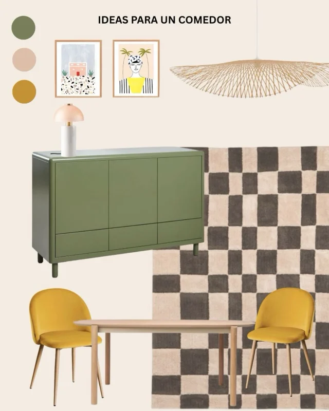 5 Claves para decorar una estancia🏡✨

¿Tienes una estancia vacía y no sabes por dónde empezar? Te ayudo con estos cinco pasos para que no te vuelvas loc@: 
1️⃣ Define tu estilo: ¿Minimalista, industrial, nórdico, ecléctico, moderno, etc.? Elige tu esencia, qué te define.
2️⃣ Paleta de colores: La base que unifica todo el espacio.
3️⃣ Dimensiones reales: Mide todo para que no haya ninguna duda si te queda grande o pequeño. Dibújalo si quieres en el suelo
4️⃣ Funcionalidad: ¿Para qué vas a usar el espacio realmente? La estética debe ser útil, a veces no, pero casi siempre 😂
5️⃣ Presupuesto: Establece un rango para priorizar lo que te vas a gastar. 
Te enseño cómo aplicamos esto en el Moodboard de este comedor: un diseño original donde la paleta de colores marca cada pieza de mobiliario y el tono de las paredes. 🎨🛋️
📩 Si quieres saber las marcas de este diseño, escríbeme un mensaje directo 

#espaciocalle #decoración #interiorismo #reformasmadrid #homedecor